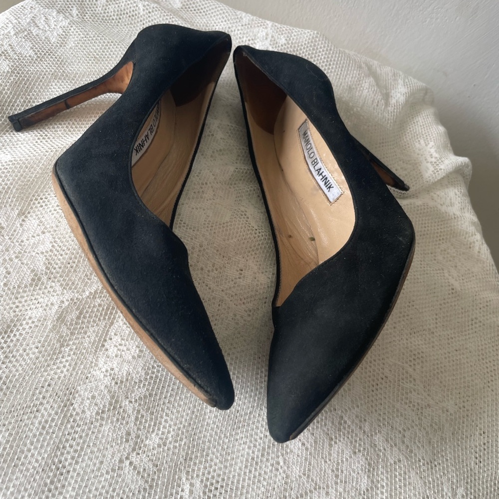💎AUTHENTIC ⭐️💎Manolo Blahnik Stiletto Heels - Picture 8 of 9